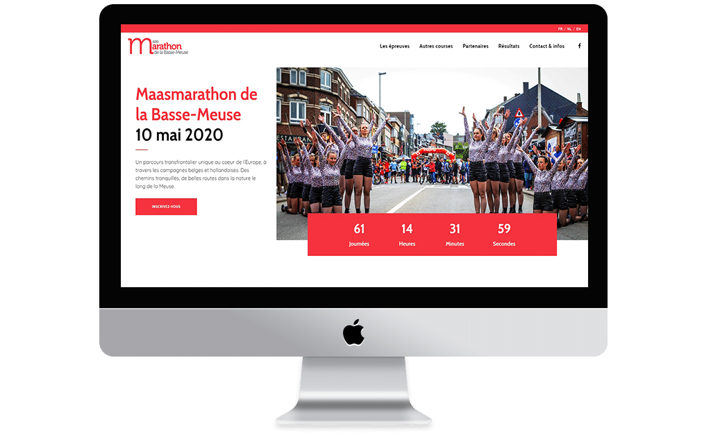 Maasmarathon website