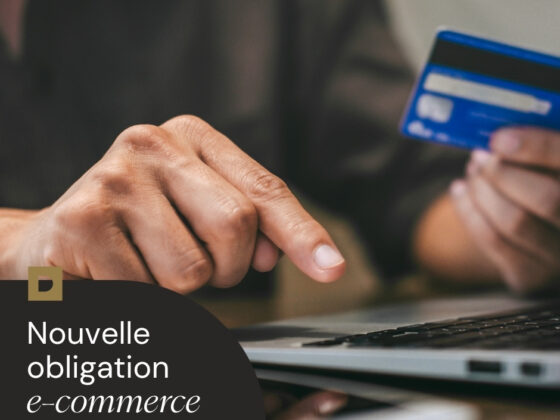Nouvelle obligation e-commerce
