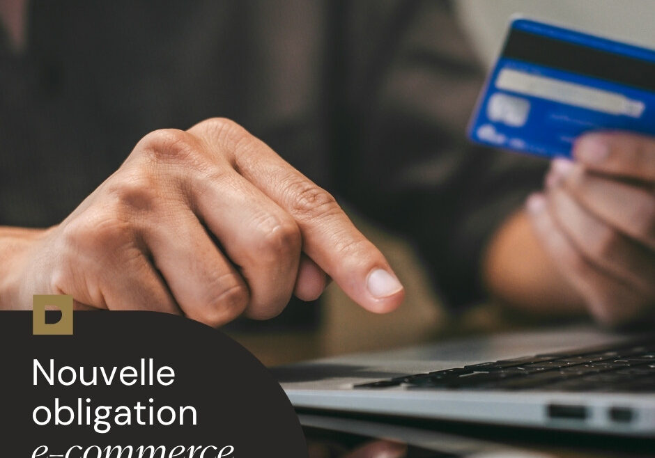 Nouvelle obligation e-commerce